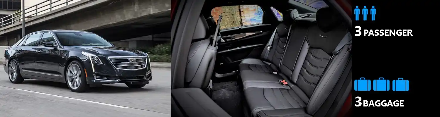 Cadillac Escalade luxury SUV for Seattle town car service and airport transportation