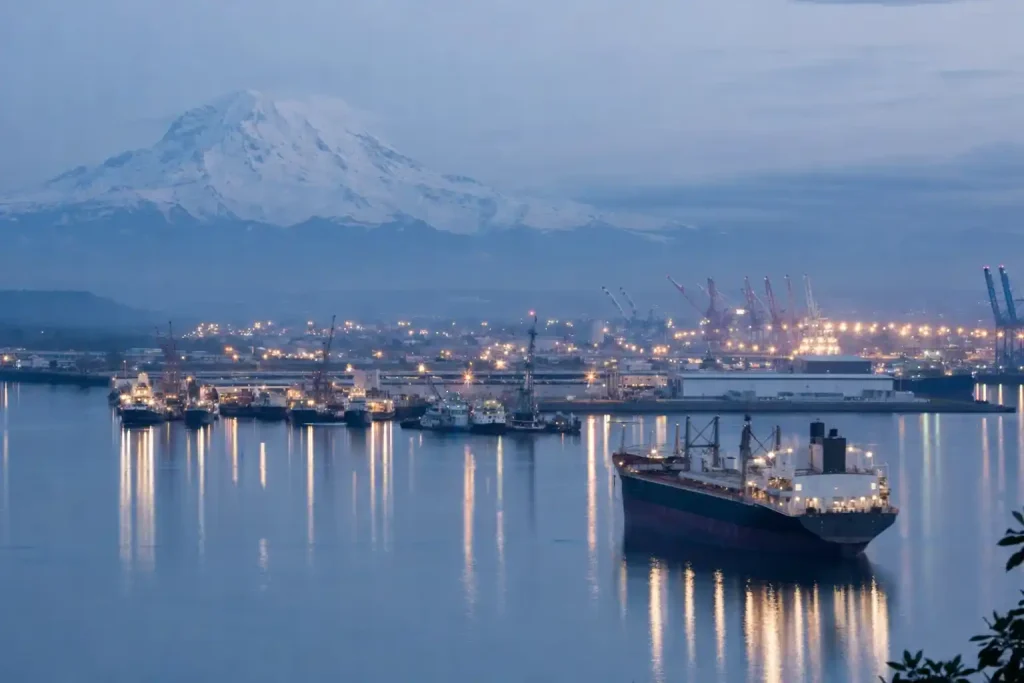port in Tacoma