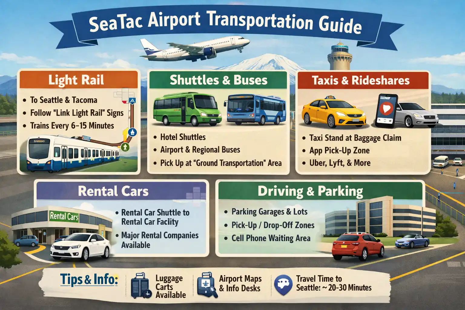 SeaTac Airport Transportation Guide