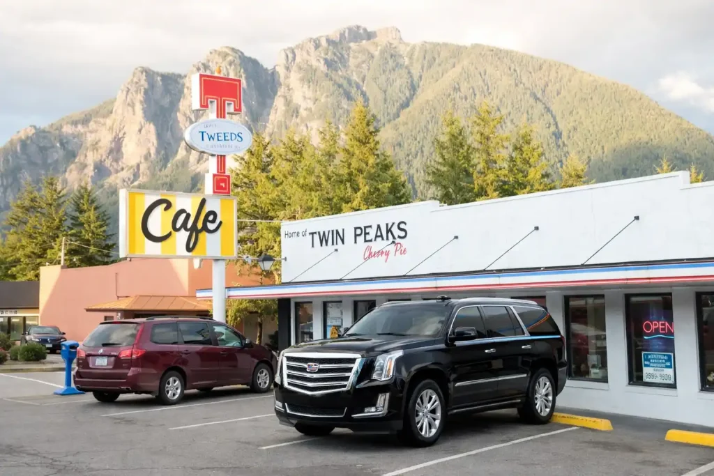 The famous Twedes cafe in North Bend