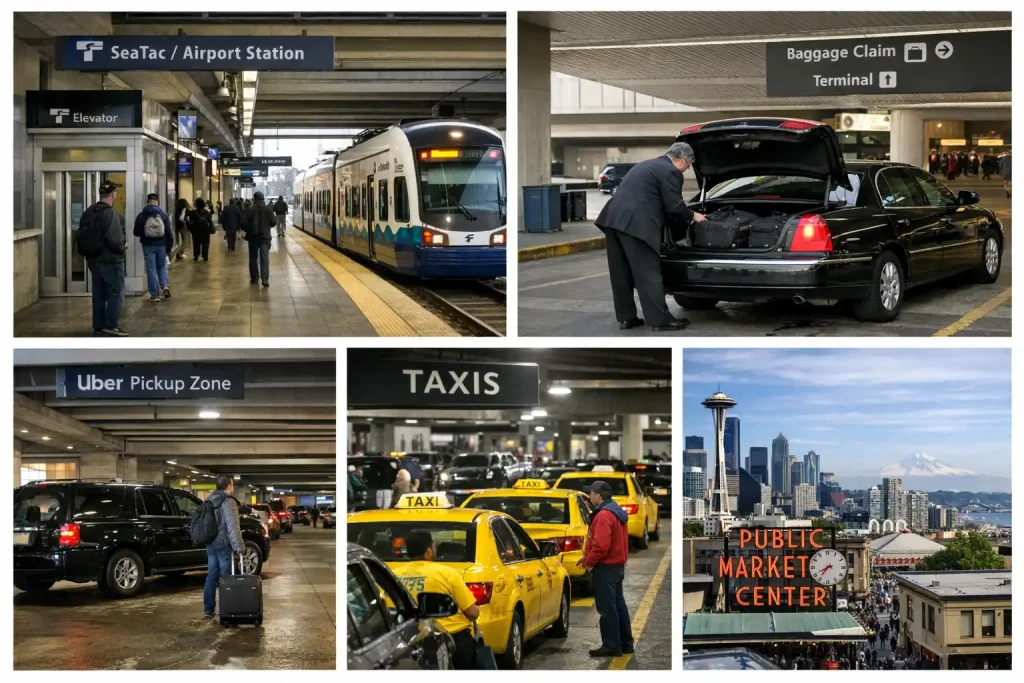 Transport in Seattle from seatac
