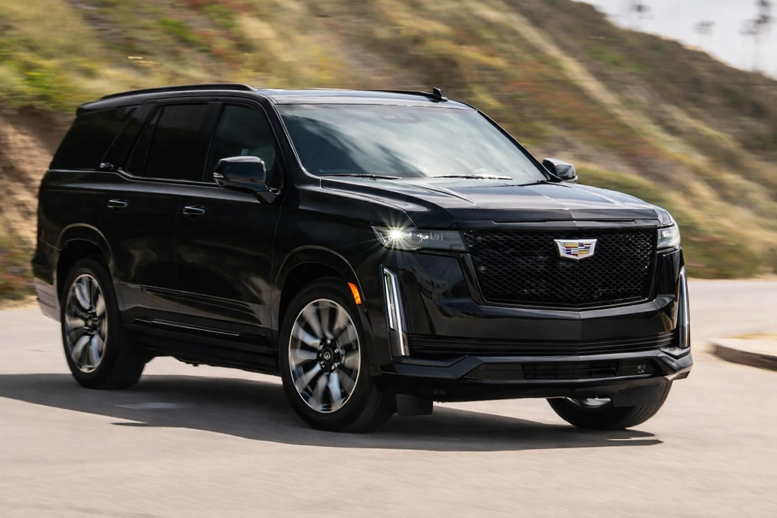 Cadillac Escalade luxury SUV Seattle for premium airport transfer to SeaTac