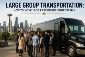 Large Group Transportation: How to Move 10-28 Passengers Comfortably