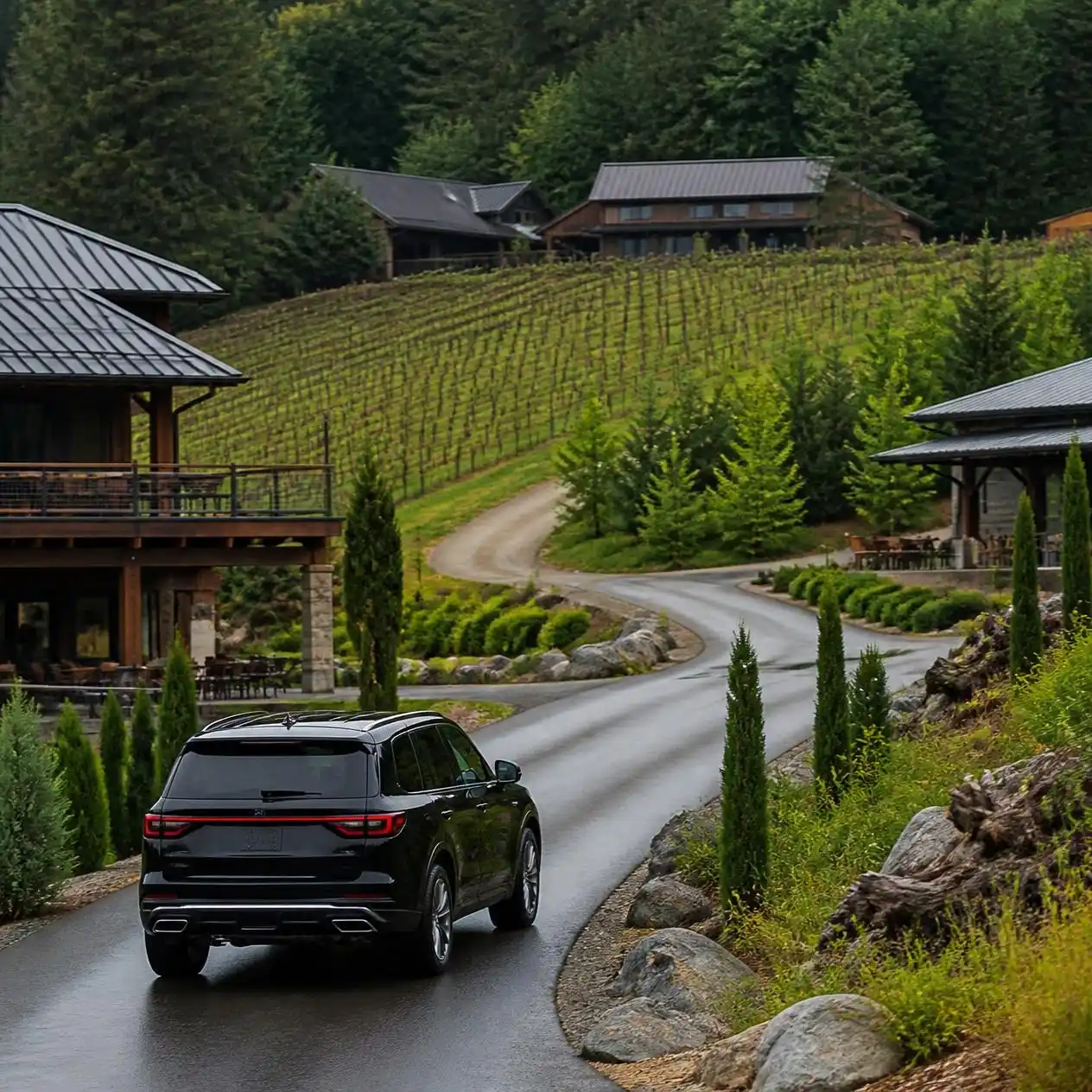 transportation between wineries Woodinville
