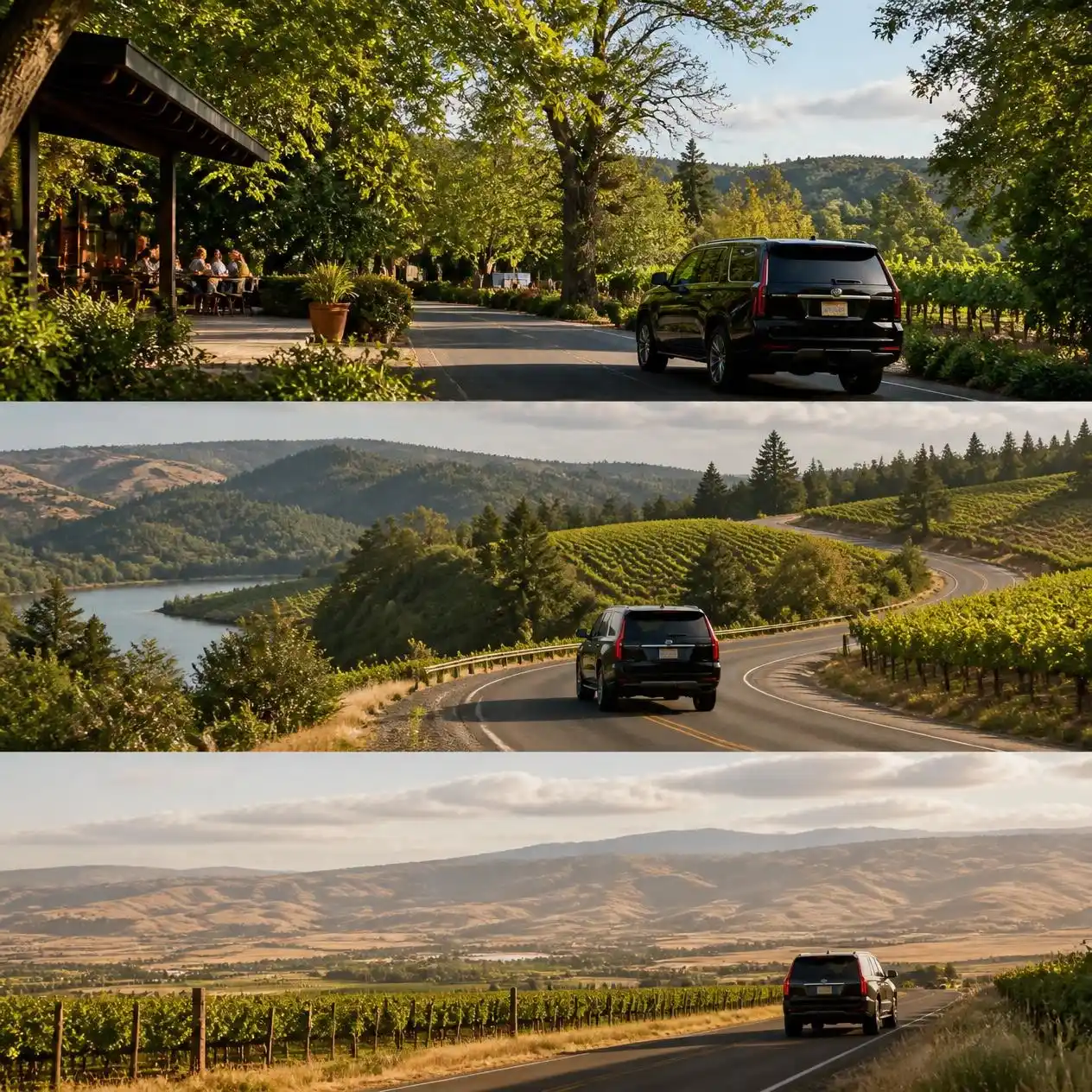 wine tour transportation Washington